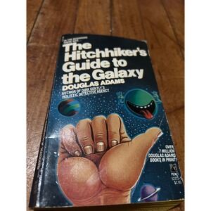 The Hitchhiker's Guide to the Galaxy Douglas Adams Pocket Books 52721-5 1985